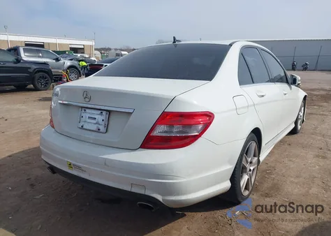 2011 Mercedes-Benz C 300 Sport from USA, damaged, VIN WDDGF5EB7BA450879